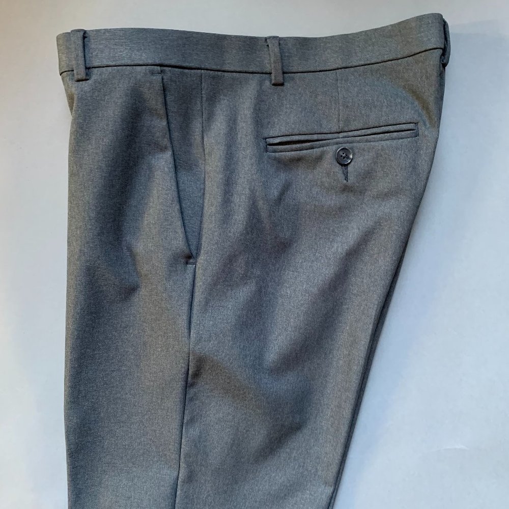 Calvin Klein Slim Fit Stretch Pants Infinite Flex Gray Men's Size 32x30